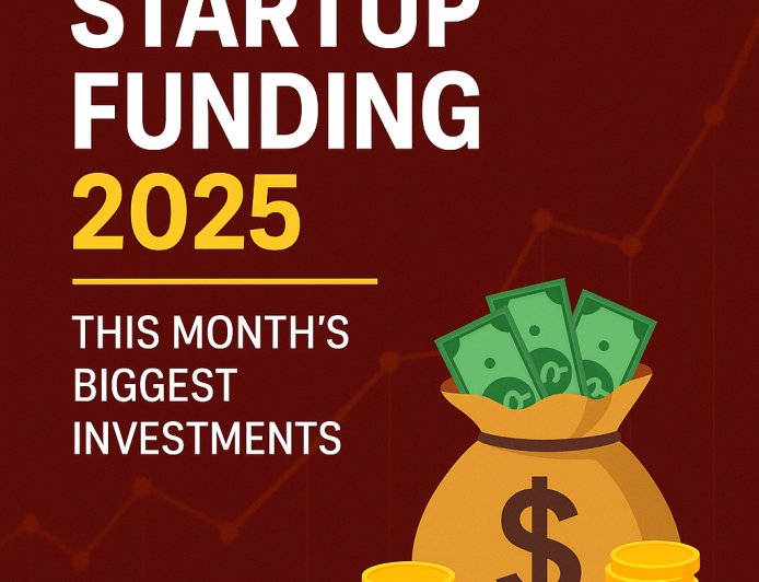 Startup Funding 2025 – This Month’s Biggest Investments (Latest Report)